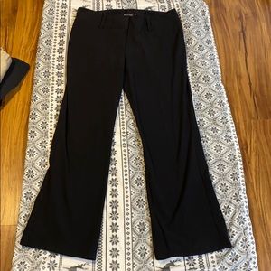 Two Black straight leg dress pants!!